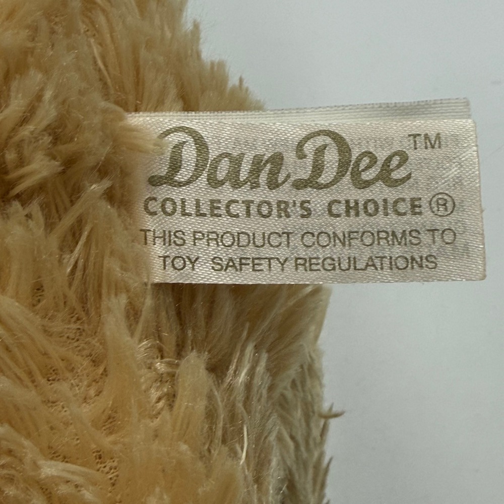 Dan Dee Collectors Choice Tan Dog Plush Bunny Ears Easter Stuffed Animal 11 inch - Picture 4 of 7